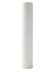 Lip balm tube, .15 oz., white
